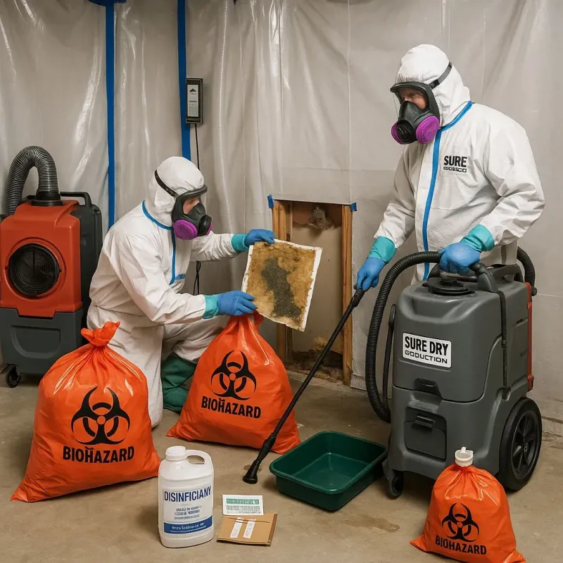 Contaminated Water Handling Protocols process in Mantua, VA