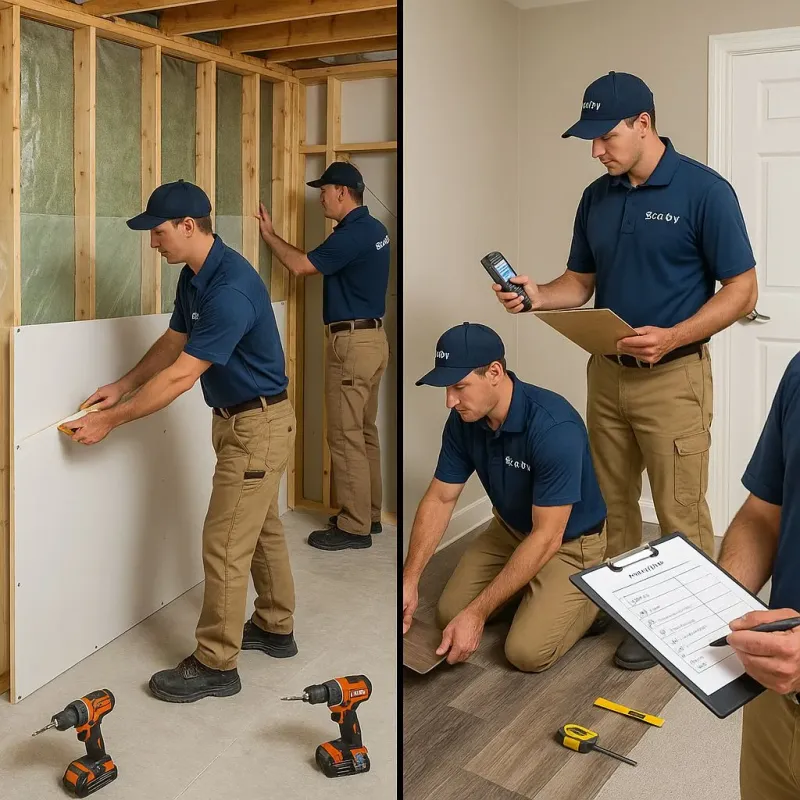 Repairs and Reconstruction process in Mantua, VA